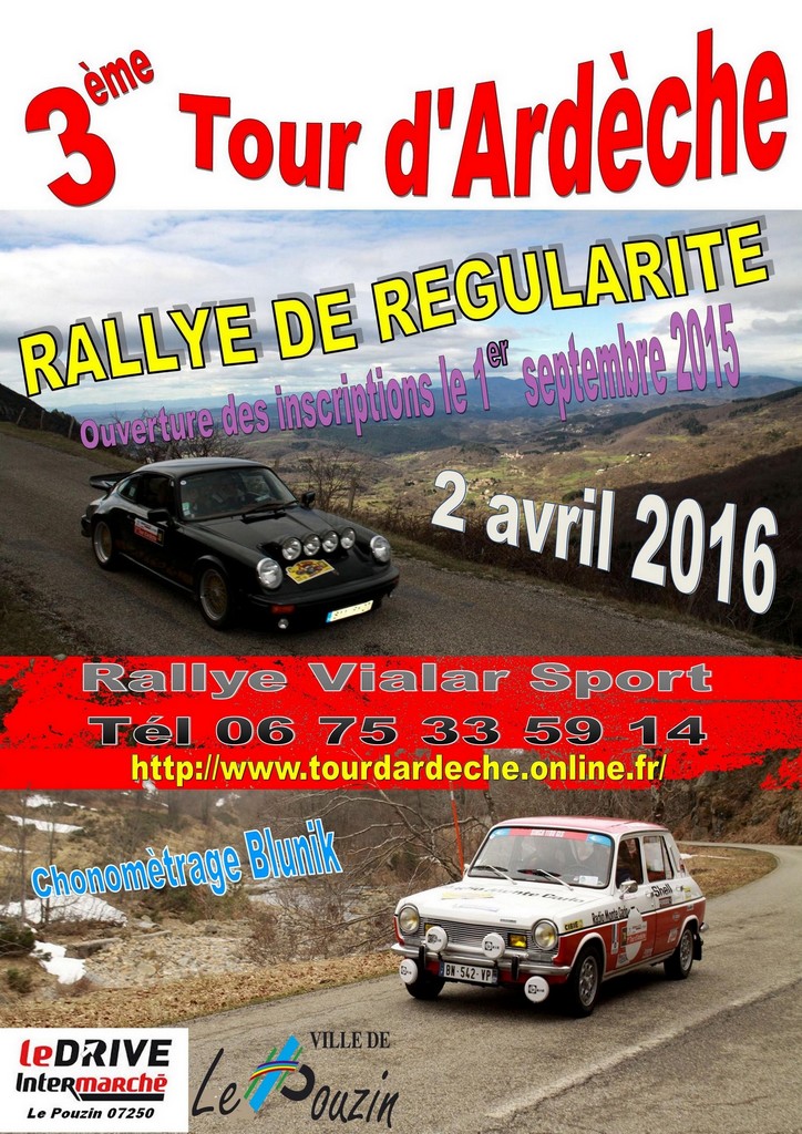 3ème Tour d'Ardèche historique 2016